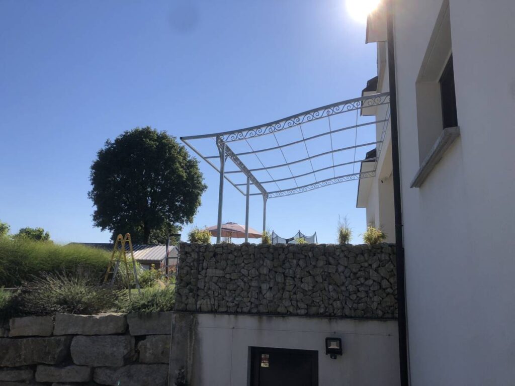 Pergola galvanisée